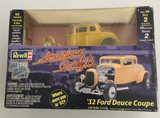 2000 Revell American Graffiti 32 Ford Deuce Coupe Metal Body Model Kit 125 New
