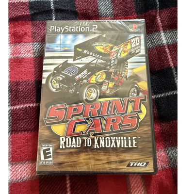 THQ Sprint Cars: Road to Knoxville Sony PlayStation 2 2005 SEALED 