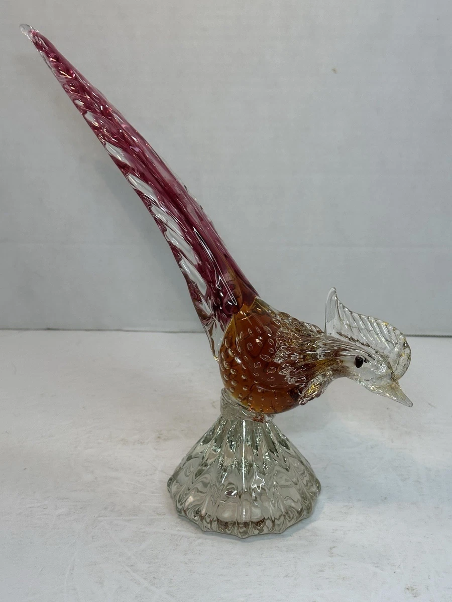 Murano Glass Pheasant for sale | eBay