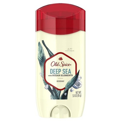 Old Spice Deodorant for Men Deep Sea with Ocean Elements 3 Ounce (Pack of 1) 