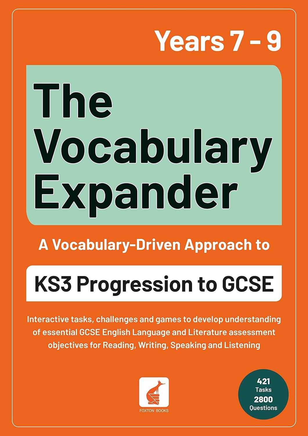 The Vocabulary Expander: Ks3 Progression To Gcse For Years 7 To 9 Foxton Books - Image 6