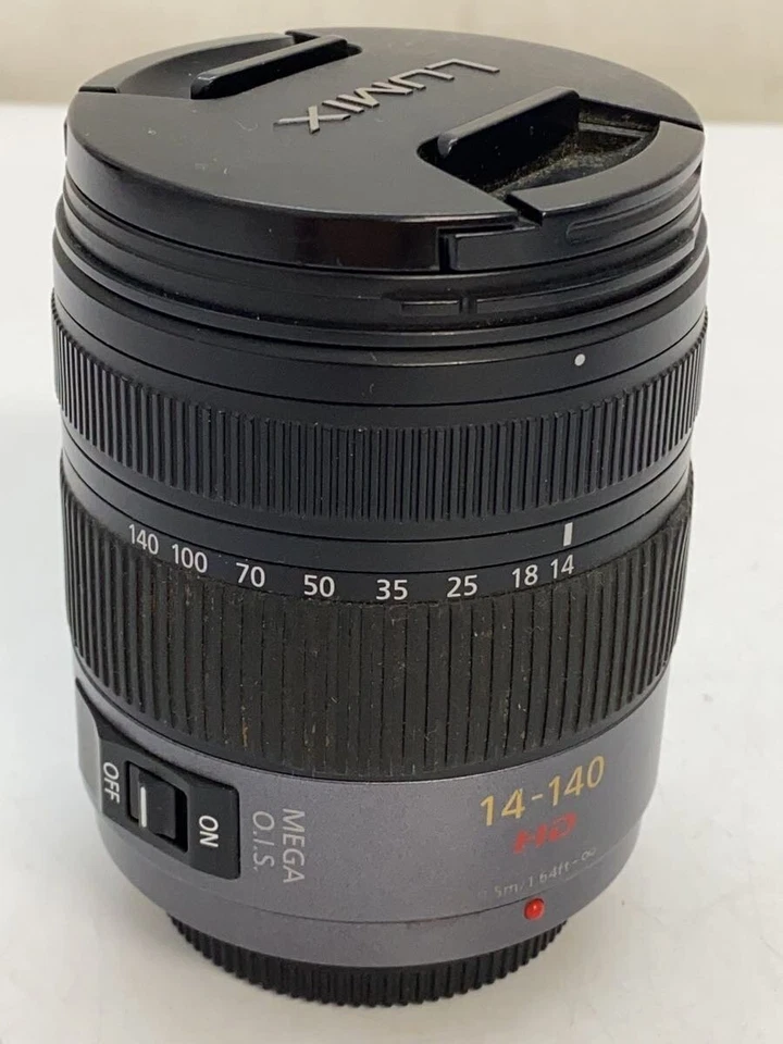 Panasonic LUMIX G VARIO HD 14-140mm/F4.0-5.8 ASPH./MEGA O.I.S. From Japan Fedex - Image 2 of 4