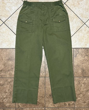 Vtg. Boy Scouts of America BSA Green Official Uniform Cargo Pants Men's 36 x 29