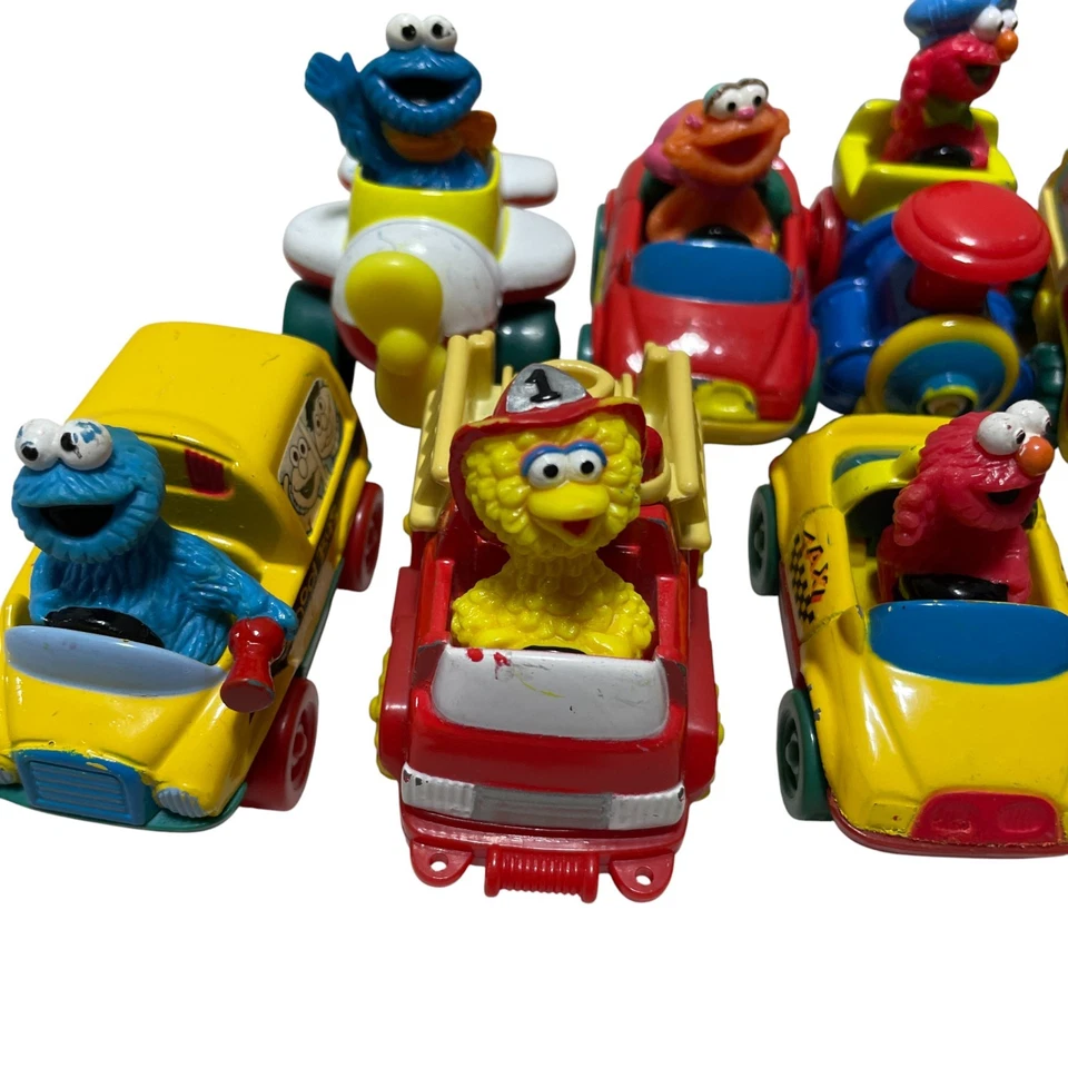 Лот из 12 литых машинок Tyco / Matchbox Sesame Street - Изображение 2 из 4