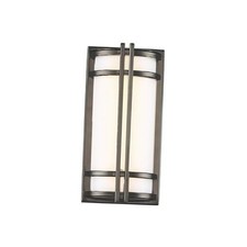 Skyscraper 12in LED Indoor or Outdoor Wall Light 3000K in 12in 3000K LED Bronze