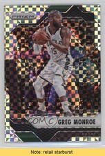 2016-17 Panini Prizm Retail Starburst Prizm Greg Monroe #15 READ u5y