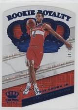 2018-19 Panini Crown Royale Rookie Royalty Blue 28/49 Troy Brown Jr #11 w6z
