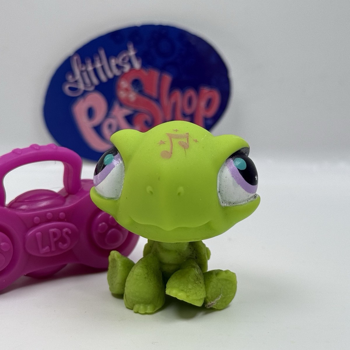 レア!!littlest petshop（リトルペットショップ）プチブライス TURTLE #2887 W/ Acc - Authentic Littlest Pet Shop - Hasbro