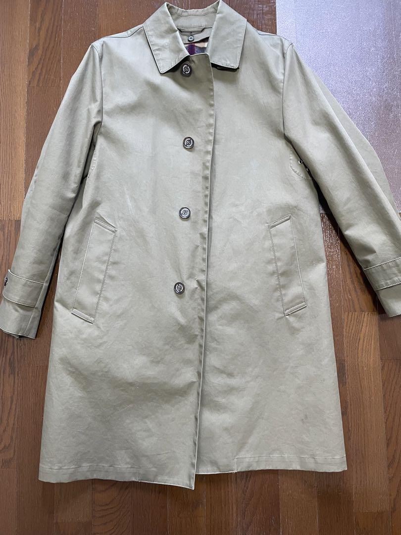 MACKINTOSH Balmacaan Coat・ Rubberized Mackintosh Balmacaan Coat Rubberized Liner Size 40 Shipping
