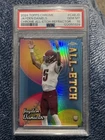 2024 Jayden Daniel’s  Topps Chrome All Etch Refractor Rookie Psa 10 Insert.