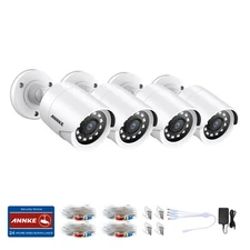 ANNKE 4x HD 1080P TVI Outdoor 2MP Security Camera Home Surveillance EXIR Night