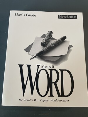 Microsoft Word : User Guide Version 6.0 - Microsoft Office (Paperback, 1994)