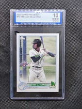2022 Topps Pro Debut Elly De La Cruz RC ISA 10