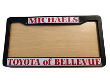 Toyota Of Bellevue Washington License Plate Frame Dealership Car Michaels