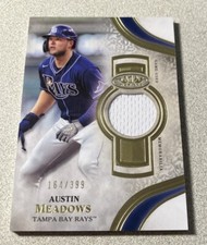 2021 Topps Tier One #T1R-AM Austin Meadows Rays /399