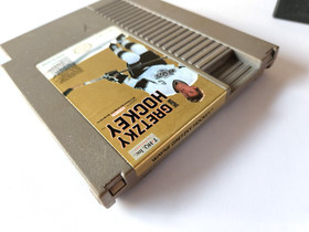 Wayne Gretzky Hockey WHITE JERSEY Nintendo NES Original Game 1985 Tested