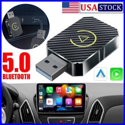2in1 Wireless CarPlay Adapter For iPhone Apple Wireless Carplay Dongle,Plug Play
