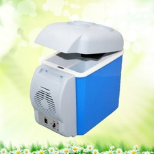 12V 7.5L Fridge Cooler and Warmer Box (Blue) auto Refrigerator