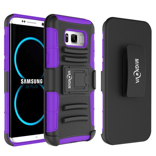 Funda protectora híbrida con clip para cinturón para Samsung Note 8 S9 S8 S8 S9 Plus - Imagen 17 de 26