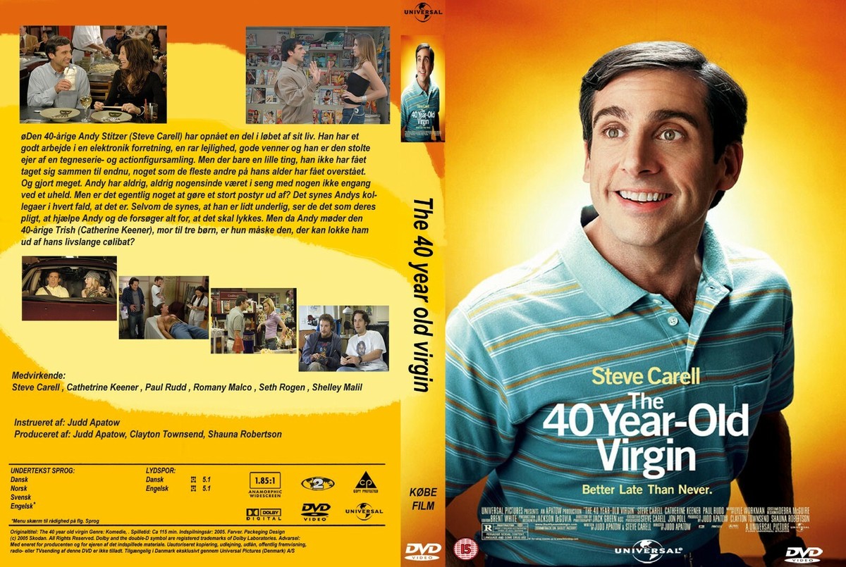 The 40 Year Old Virgin DVD Disc Only Steve Carell No Art, No