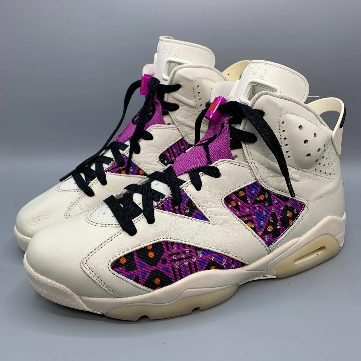 Jordan 6 sale white purple