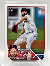 2023 Topps Series Two Baseball RC #507 Cody Morris  - Cleveland Guardians