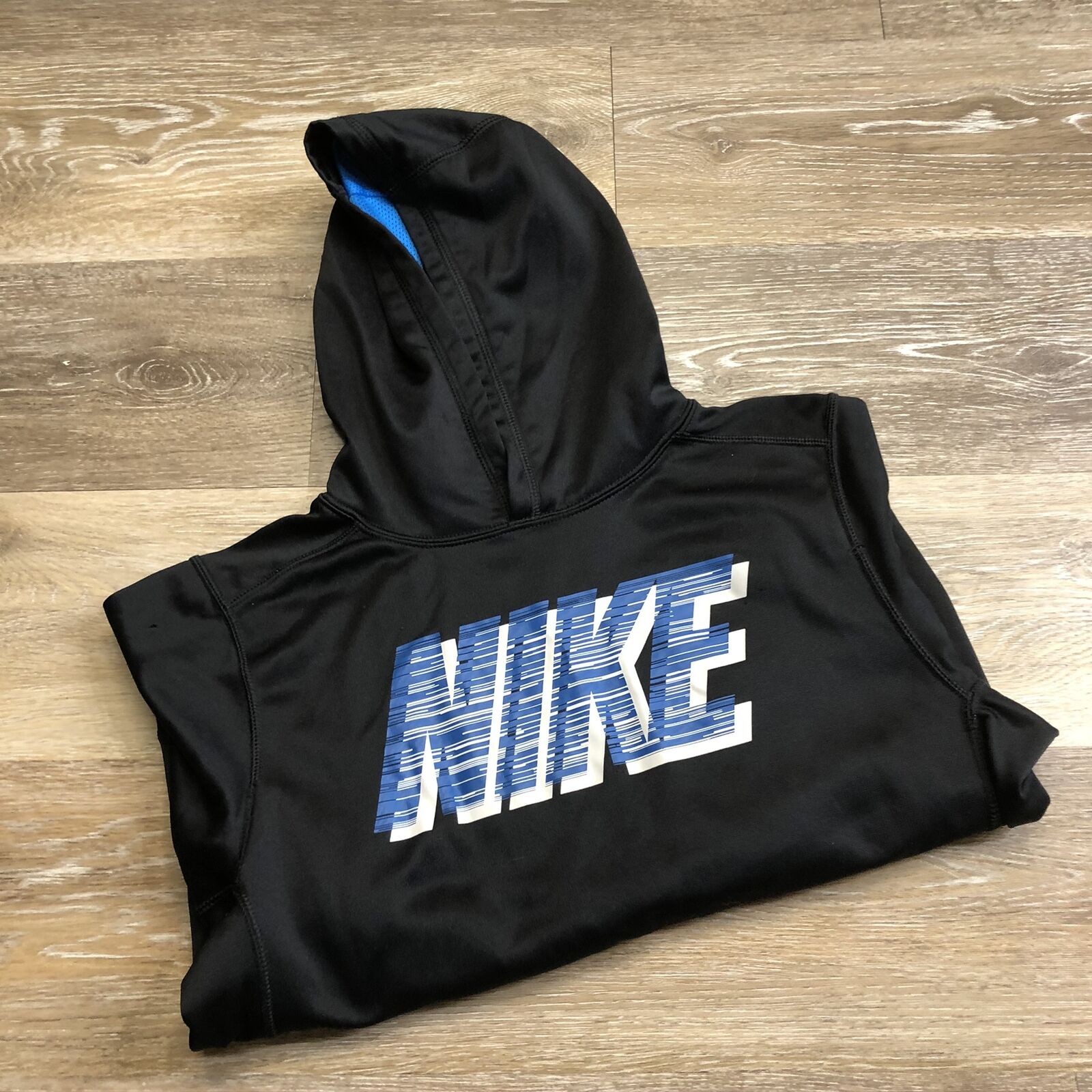 NIKE Therma-Fit Pullover Graphic Hoodie Hooded Sweatshirt Black Selling and Max 40% OFF selling