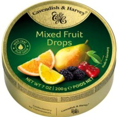 CAVENDISH & HARVEY Mixed Fruit  Drops 9x200g