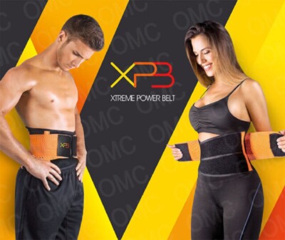 2 XTREME POWER BELT ORANGE cincher waist trimmer 100% ORIGINAL