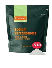 Sodium Percarbonate -5 LB Oxygen Bleach/Solid Hydrogen Peroxide- MutliPurpose