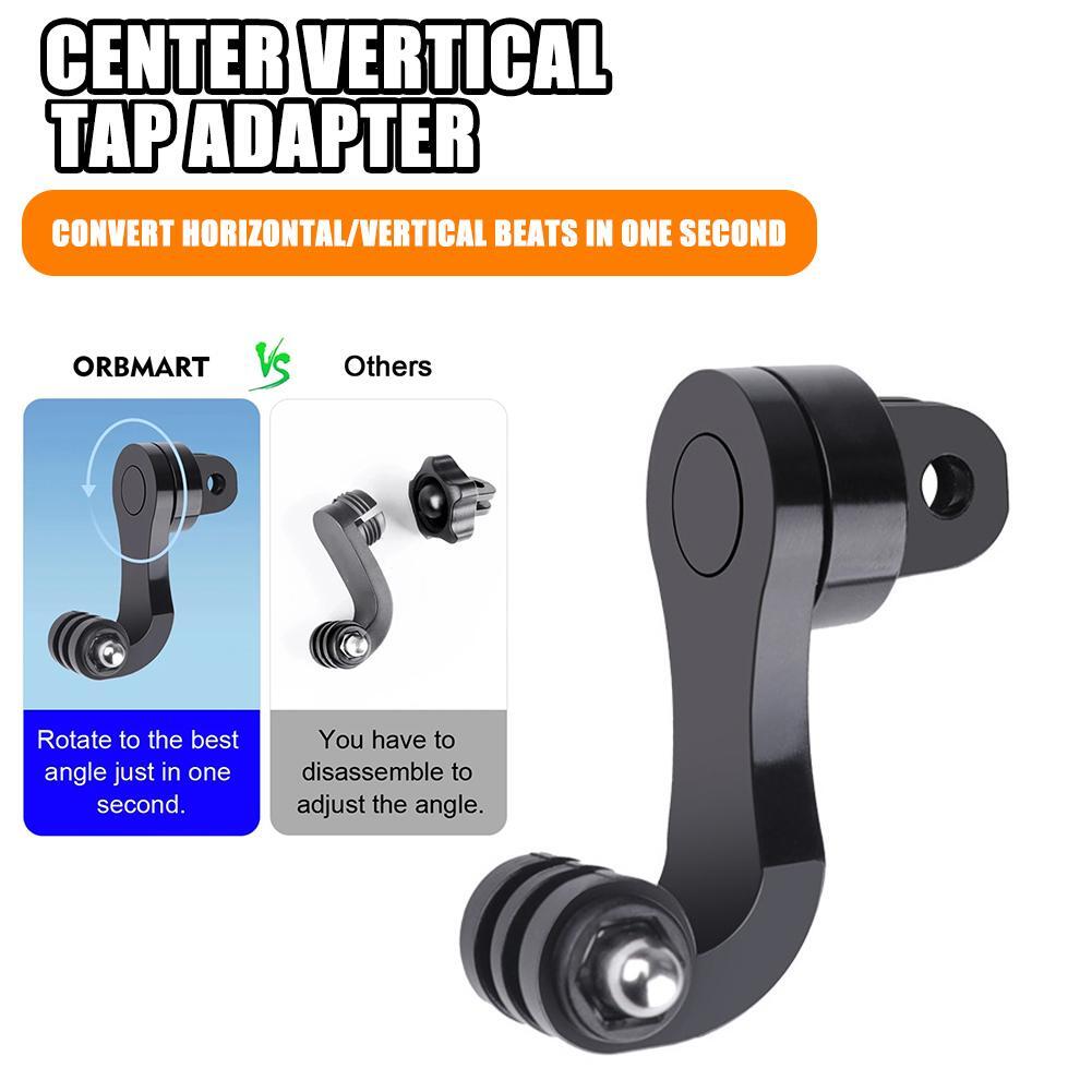Universal Action Camera Vertical Mount Adapter for GoPro Hero 11 Accessories-image