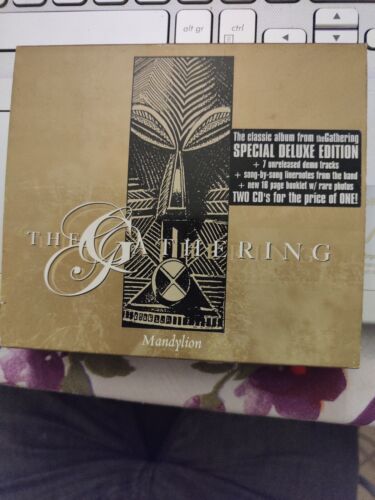 THE GATHERING MANDYLION DELUXE EDITION 2CD ORIGINAL STICKER RARE - Photo 1/6