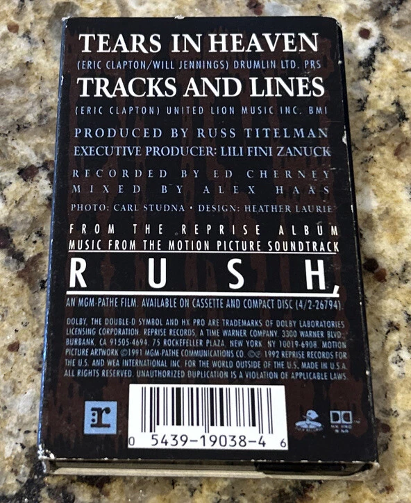 ЭРИК КЛЕПТОН СЛЕЗЫ НА НЕБЕСАХ КАССЕТА СИНГЛ - Изображение 2 из 4