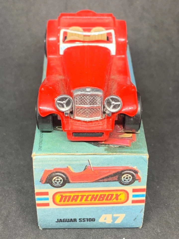 Matchbox Superfast MB47-D3: Jaguar SS100 (MINT) with Type L Box - image 3 of 4