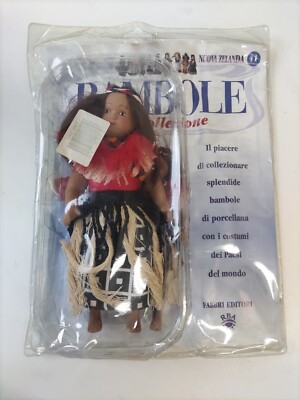 PORZELLAN SAMMLERPUPPEN PUPPEN DER WELT SCHMIEDE NR. 41 NEUSEELAND