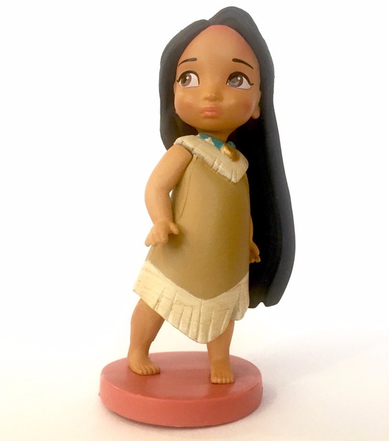 DISNEY ANIMATORS COLLECTION 3" POCAHONTAS TODDLER MINI DOLL PLAY FIGURE