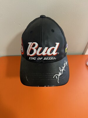 Vintage Dale Earnhardt Jr NASCAR Hat Baseball Cap Budweiser