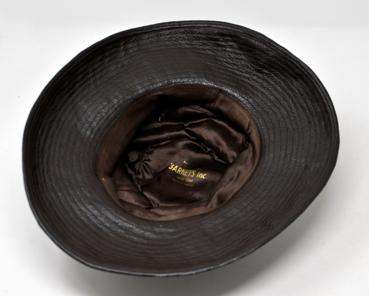 Barneys New York Vintage Brown Button Bucket Hat Vintage Barneys New York Wool Bucket Hat Brown Women One  main image 2