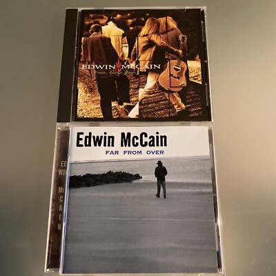 EDWIN MCCAIN LOT OF 2 CDS: Honor Among Thieves & Far From Over VG+