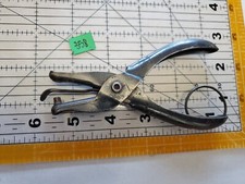 Vintage McGill Co GEM Single Round Manual Hole Punch Made in USA