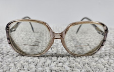 Vintage 1980's Women's Luxottica Deanna Italy Eyeglass Frames 130mm Greymist
