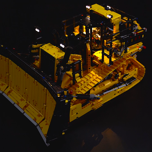 Light Kit for LEGO 42131 App-Controlled Cat D11 Bulldozer-Lights ONLY (AU Stock) - Video 1 of 1