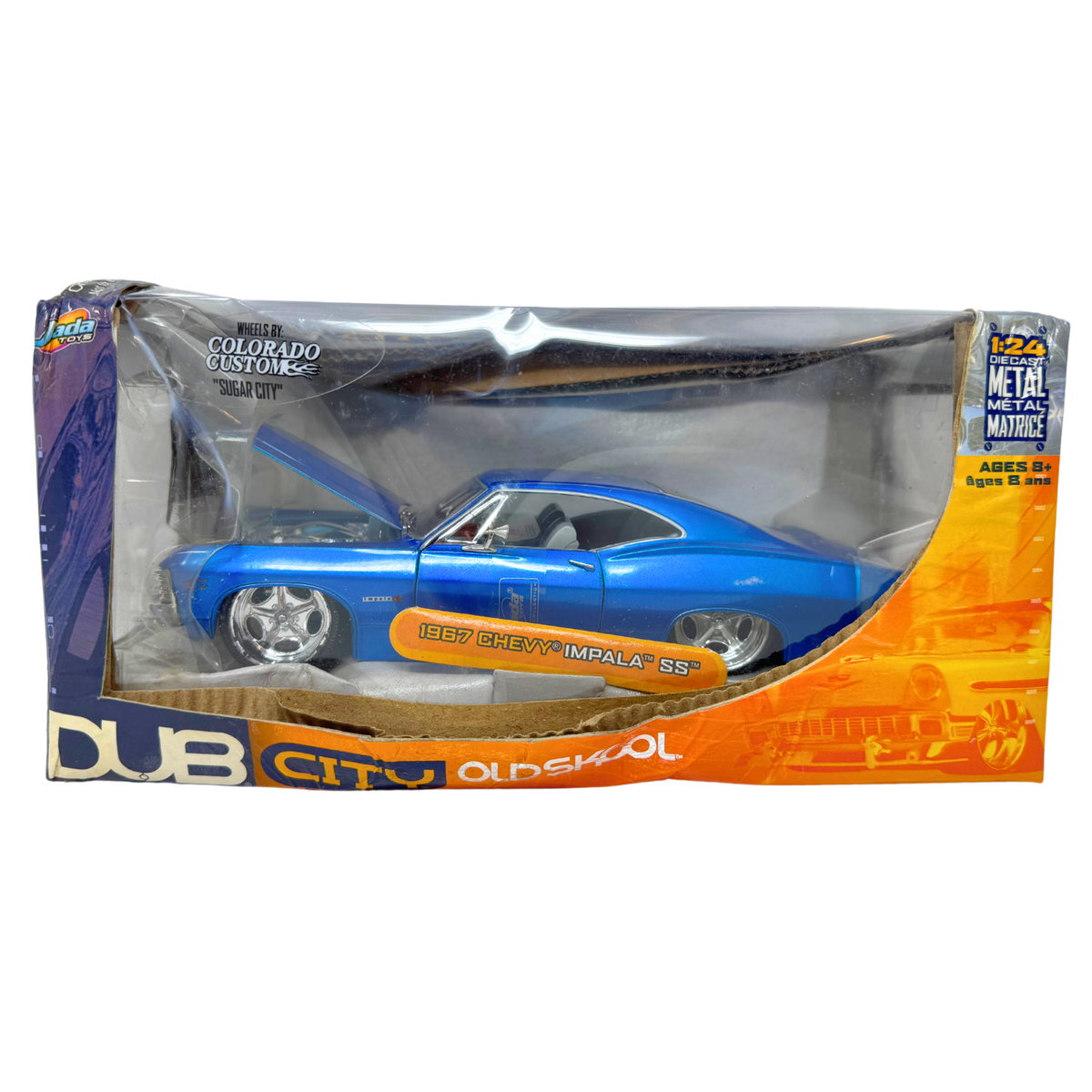 Jada Dub City Old Skool 1967 Chevy Impala SS 1:24 Diecast Colorado