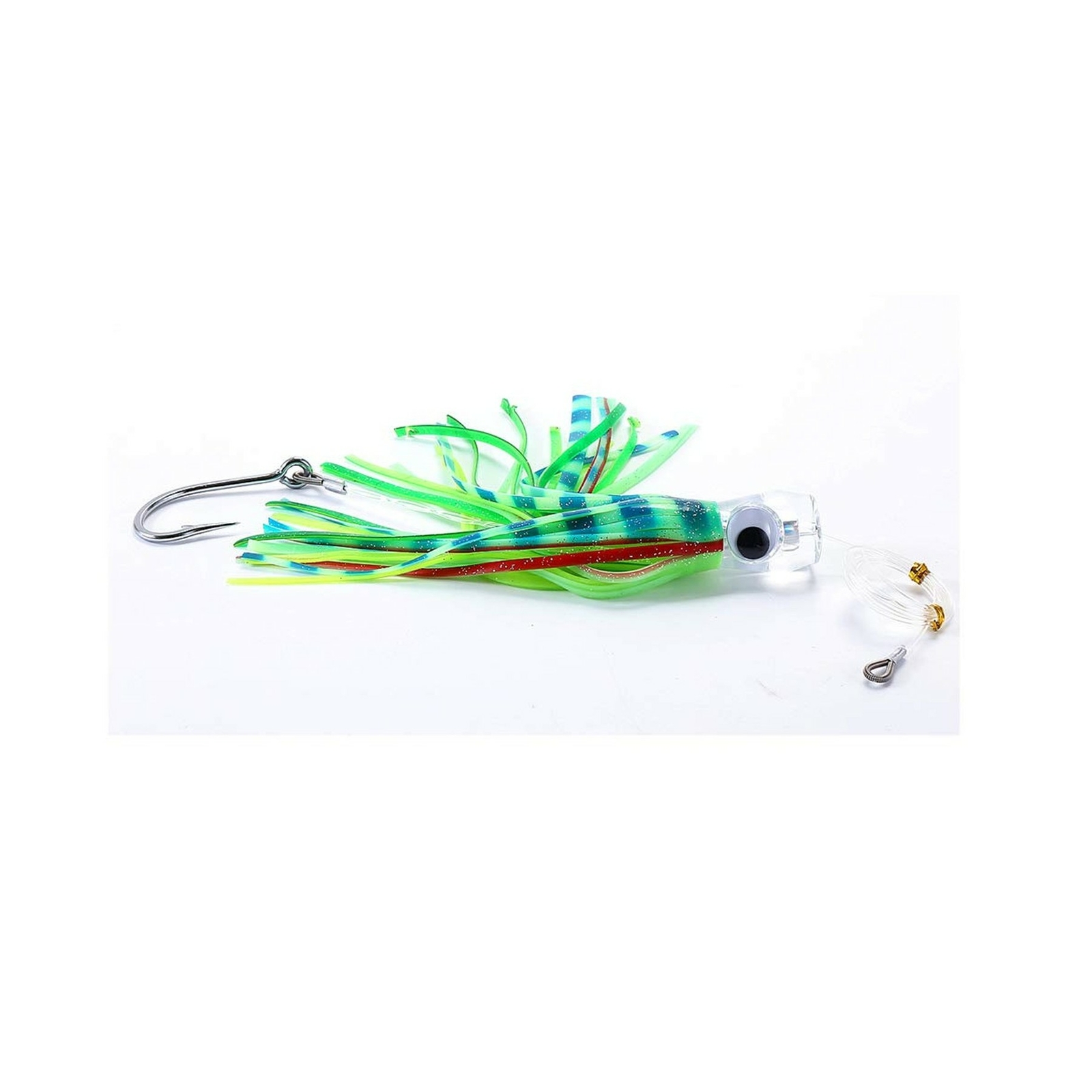 Trolling Skirt Lures Set of 4pcs 9 inch Fishing Saltwater Lures for Tuna Mahi... - Image 7