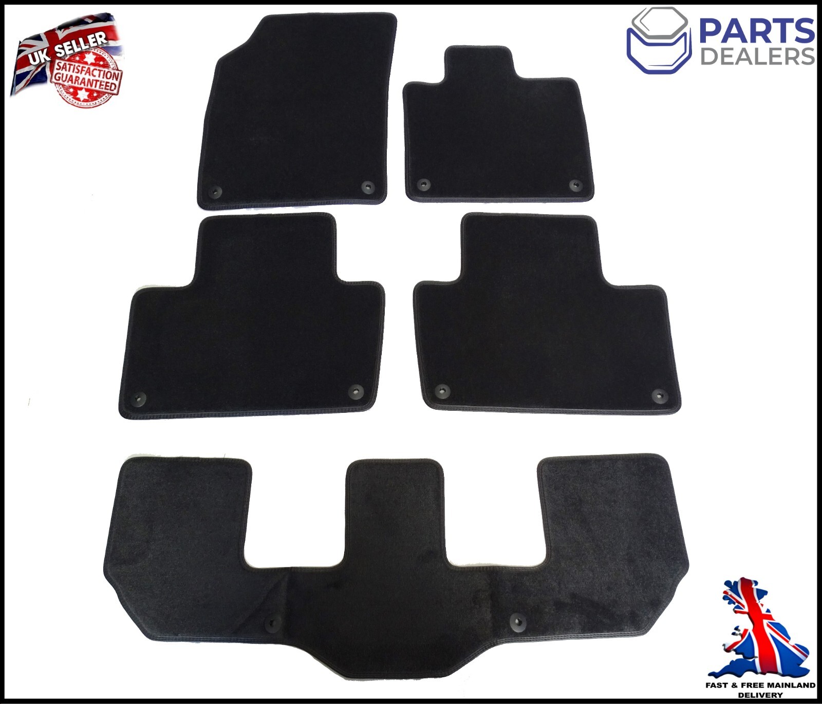 GENUINE VOLVO XC90 VELOUR FLOOR CARPET MATS MAT SET OF 5 20152024 CARS