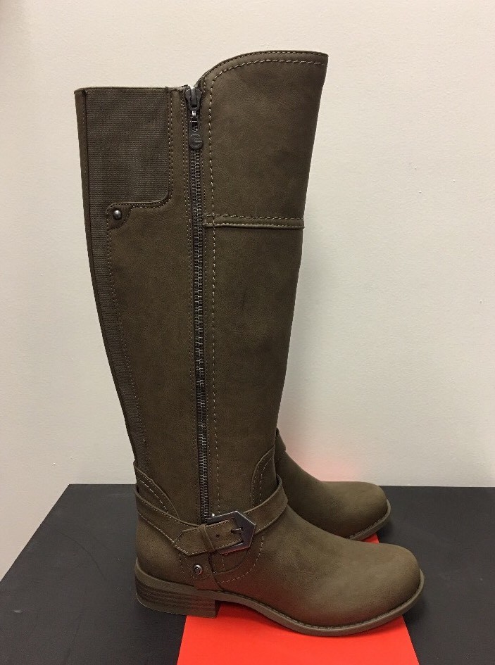 gray riding boots womens