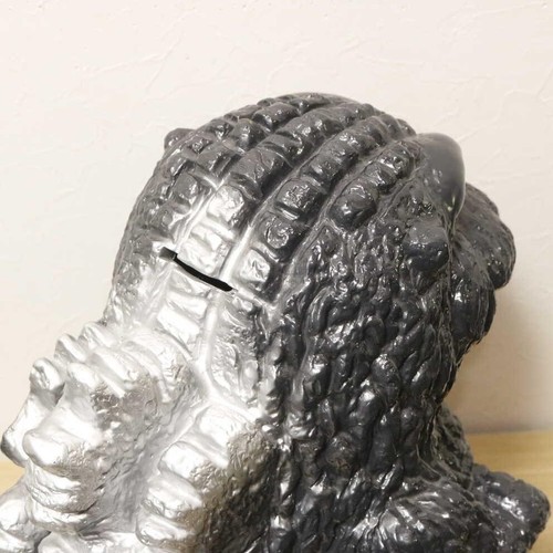 Godzilla figure Big(jumbo) coin box Piggy bank kaiju toho very rare - Picture 9 of 11