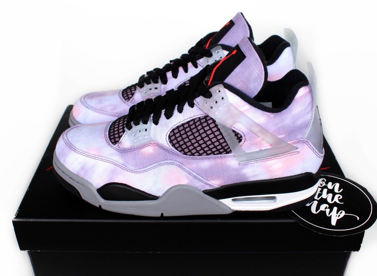 Nike Air Jordan 4 Retro SE Zen Master Purple Tie Dye UK 7.5 Nike Air Jordan 4 Retro SE Zen Master Purple Tie Dye UK 7.5