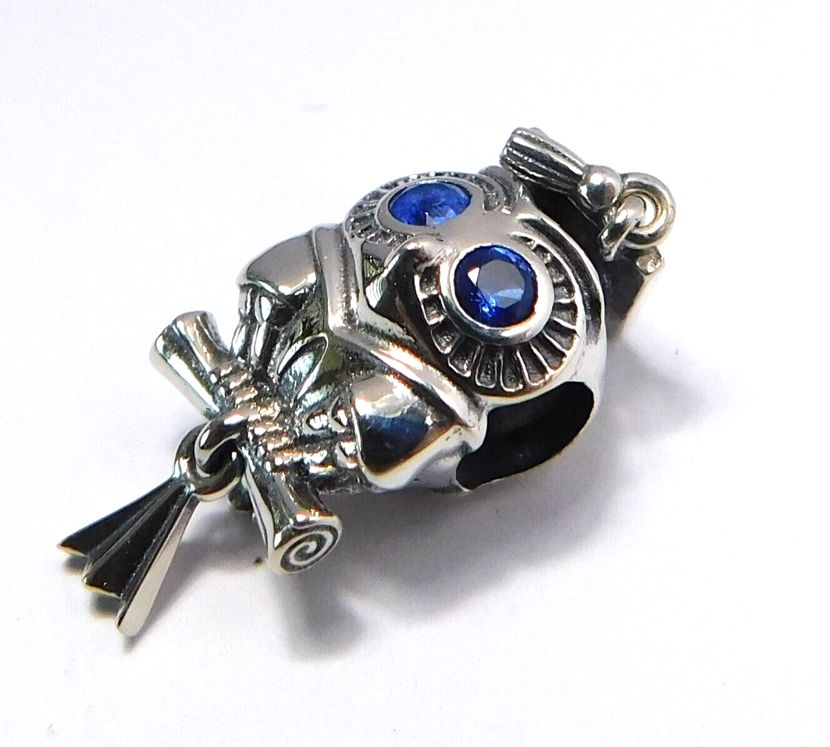 Authentic Pandora Charm, Wise Owl Graduation, #798907C01 | eBay