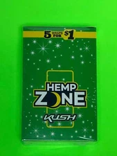 FREE GIFTS🎁Hemp🍁Zone 75 High Quality Canadian Rolling Papers 15pks Herbal♨️💨